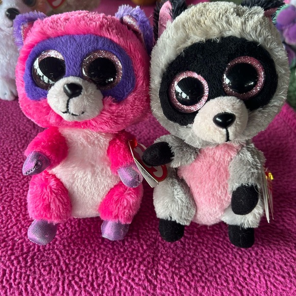 Ty Other - Ty Beanie Boos Pandas Plush 6”